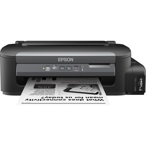 Epson WorkForce M105 Desktop Inkjet Printer - Monochrome - 37 ppm Mono - 1440 x 720 dpi Print - 100 Sheets Input - Wireles