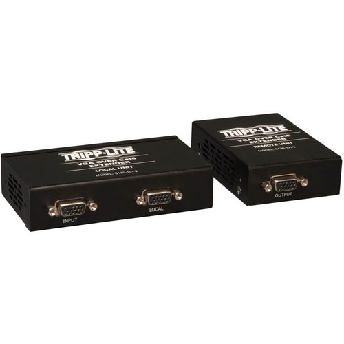 Tripp Lite by Eaton VGA over Cat5/6 Extender Kit, Box-Style Transmitter/Receiver for Video, Up to 1000 ft. (305 m), TAA - 