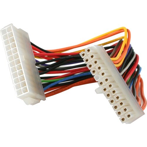 StarTech.com 20cm 24 Pin ATX 2.01 Stromverlängerungskabel - Stecker/Buchse - 1