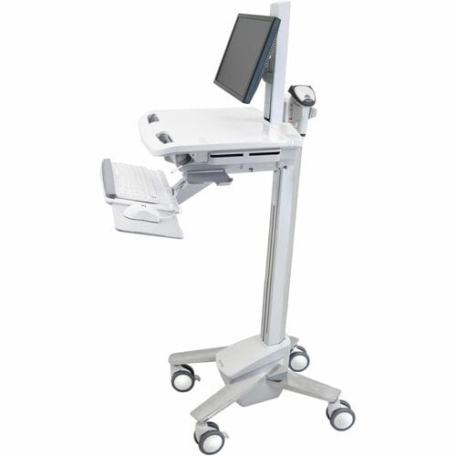 Ergotron StyleView Medizinische Warenkorb - 15,88 kg Belastbarkeit - 4 Rollen - 10,16 cm (4 Zoll) Rollengr�ße - Aluminium,