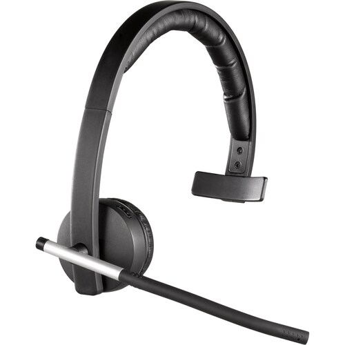 Logitech H820e Kabellos Kopfbügel Mono Headset - Monaural - Ohrumschließend - 150 Hz bis 7 kHz Frequenzgang - 10000 cm Rei