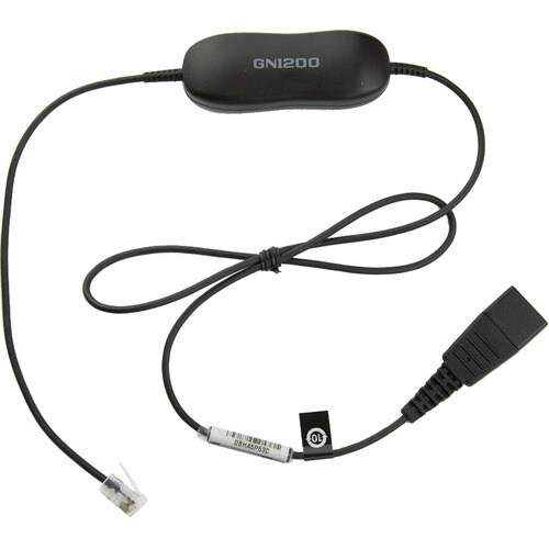 Jabra GN1200 50.80 cm Cabo de transferência de dados - RJ-9 Masculino Telefone