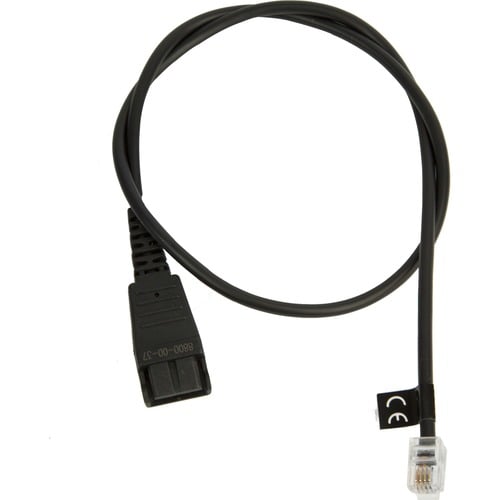 Jabra 8800-00-37 Cabo de transferência de dados - Segunda extremidade: 1 x RJ-11 - Male