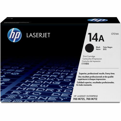 HP 14A (CF214A) Original Laser Cartucho de toner - Embalagem Individual - Preto - 1 Cada - Laser - 1 Cada