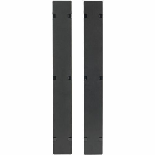 APC by Schneider Electric AR7589 Kabelbündler - Schwarz - 2 Stück Paket - TAA-konform - Abdeckung - 48U Rack Height