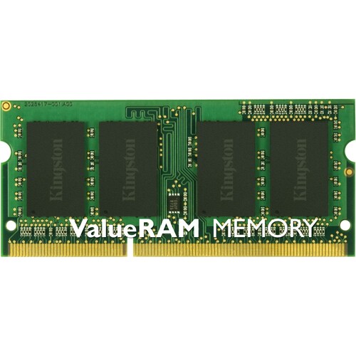 Kingston ValueRAM RAM-Modul für Notebook - 8 GB (1 x 8GB) - DDR3-1600/PC3-12800 DDR3 SDRAM - 1600 MHz - CL11 - 1,35 V - Ni