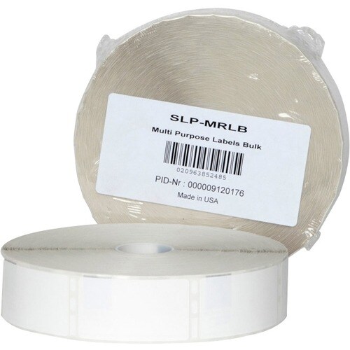 Seiko SLP-MRLB Multipurpose Label - 28 mm Width x 51 mm Length - Rectangle - Direct Thermal - White - 1700 / Roll - 1 / Box