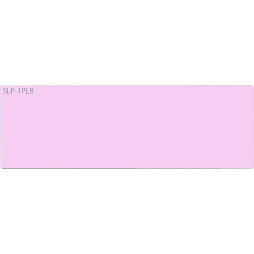 Seiko SLP-1PLB Address Label - 28 mm Width x 89 mm Length - Rectangle - Direct Thermal - Pink - 130 / Roll - 2 / Box