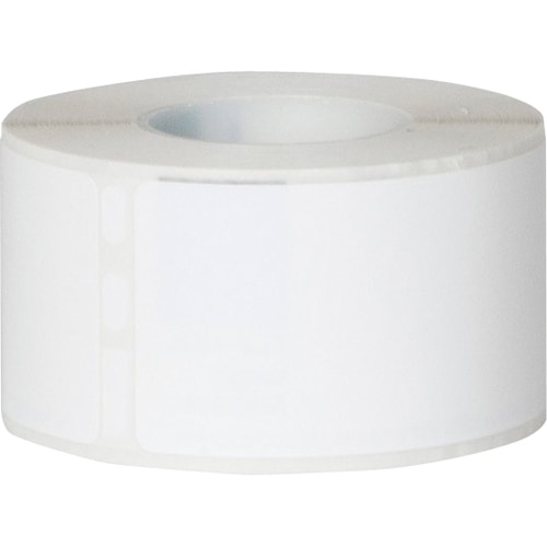 Seiko SLP-1RL Address Label - 28 mm Width x 89 mm Length - Permanent Adhesive - Rectangle - Direct Thermal - White - 130 /