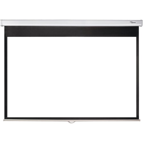 Optoma Manual DS-1109PMG+ 276.9 cm (109") Manual Projection Screen - Front Projection - 16:10 - Matte White - 146.3 cm (57