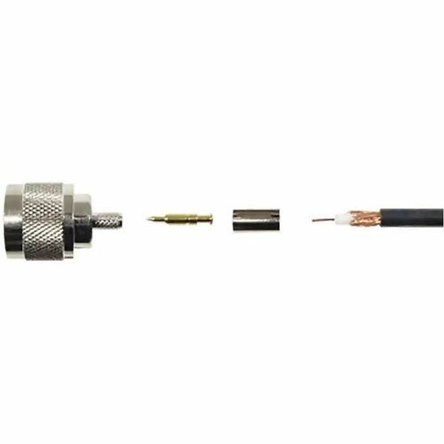 WilsonPro N-Male Crimp Connector (RG-58) - 1 x N-Type Antenna Male