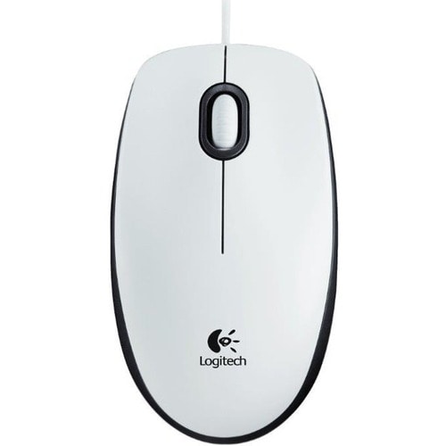 SOURIS OPTIQUE FILAIRE B100 BLANC BUSINESS USB 800 DPI