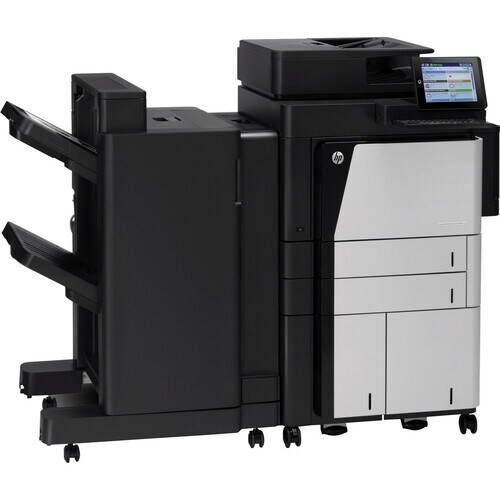 HP LaserJet M830Z Laser Multifunction Printer - Monochrome - Copier/Fax/Printer/Scanner - Automatic Duplex Print - 100 she
