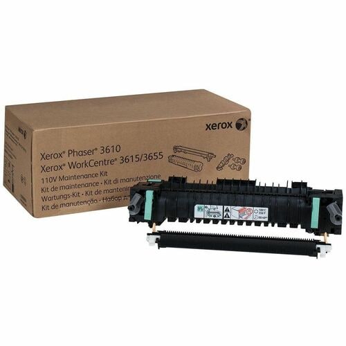 Xerox 110V Fuser Maintenance Kit Phaser 3610/WorkCentre 3615 (includes 110V Fuser, Bias Transfer Roller), Long Life Item, 