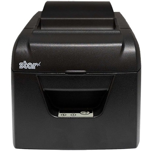 Star Micronics BSC-10 Desktop Direct Thermal Printer - Monochrome - Receipt Print - USB - Serial - With Cutter - Gray - 3.