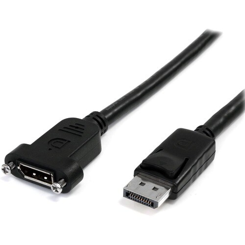 StarTech.com Cavo DisplayPort da 1m, Video 4K x 2K, Prolunga DisplayPort 1.2 da Maschio a Femmina, Cavo di Prolunga DP, Bi