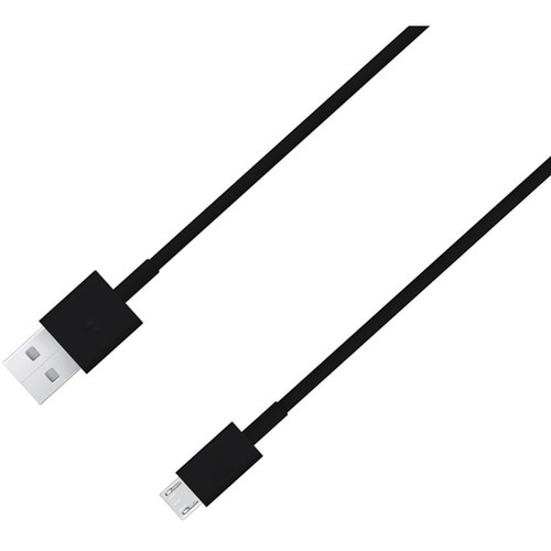 4XEM Micro USB To USB Data/Charge Cable For Samsung/HTC/Blackberry (Black) - USB for Cellular Phone - 6 ft - 1 x Type A Ma