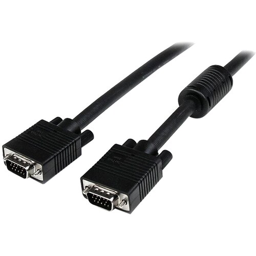 StarTech.com 15m Coax High Resolution Monitor VGA Cable - HD15 M/M - Cable for Monitor, Projector - First End: 1 x 15-pin 