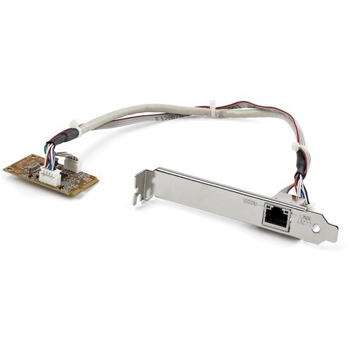 StarTech.com Gigabit Ethernet Card - 10/100/1000Base-T - Plug-in Card - Mini PCI Express - Realtek RTL8111E - 1 Port(s) - 