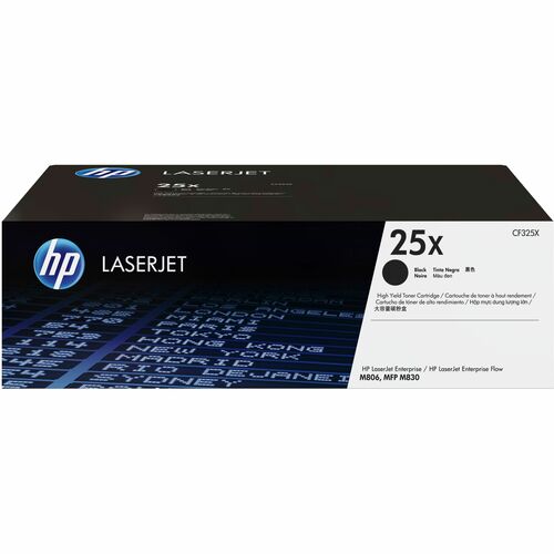 HP 25X (CF325X) Laserdruck Tonerkartusche - Schwarz - Original - Einzelpackung - 1 Each - 40.000 Seiten