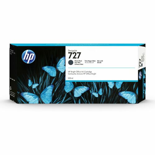 HP 727 (C1Q12A) Tintenstrahl Tintenpatrone - Mattschwarz - Original - 1 Each - 300 mL