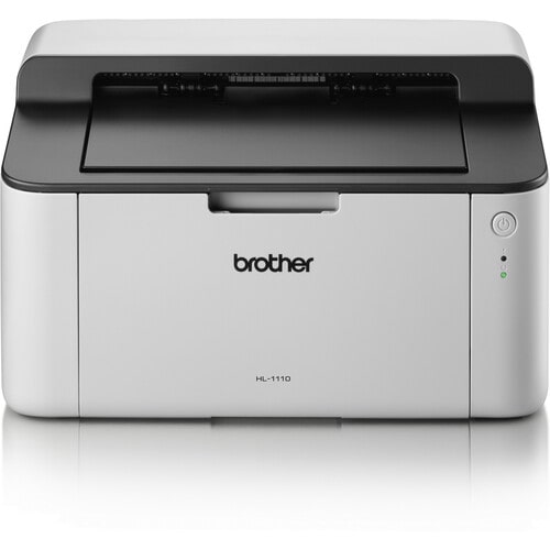 Brother HL HL-1110 - Desktop Laserdrucker - Monochrom - 21 ppm Monodruck - 2400 x 600 dpi Druckauflösung - Duplexdruck, Ma