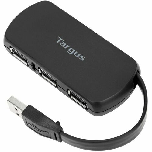 HUB Concentrador 4 puertos USB 2.0, Incluye Cable USB 2.0 (Carga & Datos) Velocidad de 480Mbps, compatible con Windows® 10