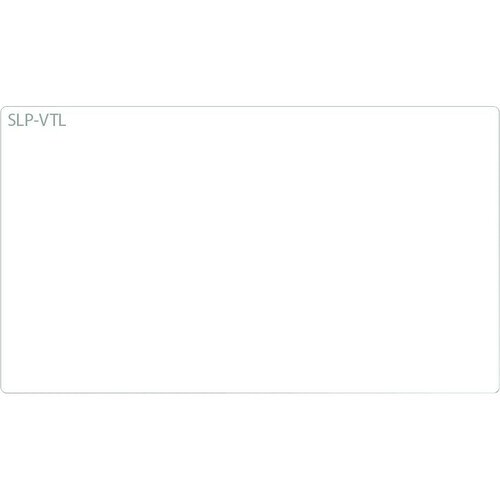 Seiko SLP-VTL Video Tape Label - 46 mm Width x 78 mm Length - Permanent Adhesive - Rectangle - Direct Thermal - White - 15