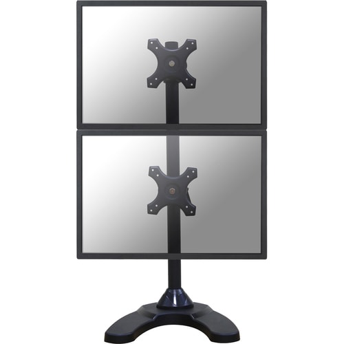 Neomounts Neomounts Pro FPMA-D700DDV Desk Mount for Flat Panel Display - Black - Height Adjustable - 25.4 cm to 61 cm (24"