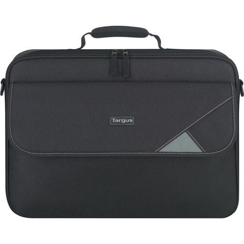 Targus Intellect TBC002AU Carrying Case for 39.6 cm (15.6") to 40.6 cm (16") Notebook - Black, Grey - Polyester Body - Han