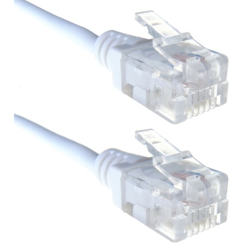 Group Gear 3 m RJ-11 Network Cable for Modem, Phone, Network Device - First End: RJ-11 Phone/Modem - Male - Second End: RJ