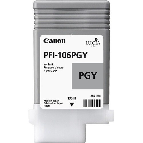 Canon PFI-106PGY Original Inkjet Ink Cartridge - Photo Grey Pack - Inkjet