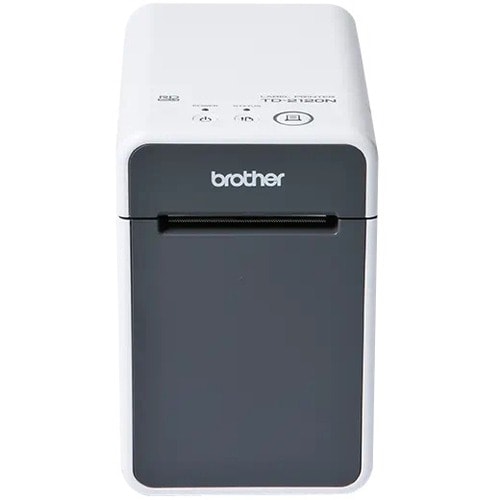Brother TD-2120N Desktop Label Printer - 55.88 mm (2.20") Print Width - 152.40 mm/s Mono - 203 x 203 dpi - 63.50 mm Label 