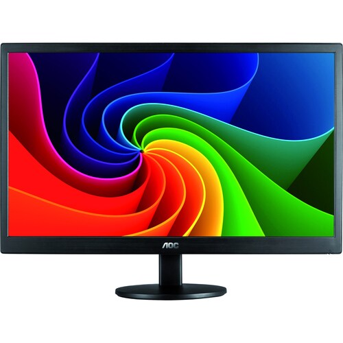 Monitor LCD AOC E2270SWN 54,6 cm (21,5") Full HD LED - 16:9 - Nero - 1920 x 1080 - 16.7 milioni di colori - 200 cd/m² - 5 