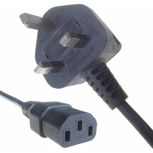 3M UK PLUG TO CABL C13 POWERCABLE