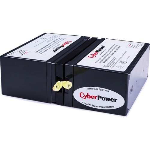 CyberPower RB1280X2D Replacement Battery Cartridge - 2 X 12 V / 7.2 Ah Sealed Lead-Acid Battery, 18MO Warranty
