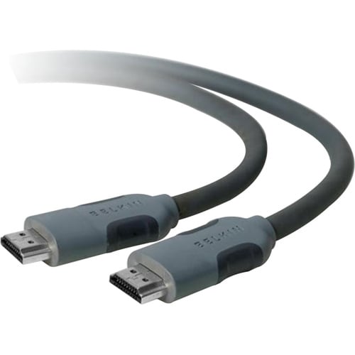 Belkin HDMI Cable, M/M - 10 ft HDMI A/V Cable for Audio/Video Device, TV - First End: 1 x 19-pin HDMI Type A Digital Audio