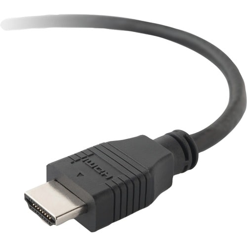 Belkin HDMI Cable, M/M - 15 ft HDMI A/V Cable for Audio/Video Device, TV - First End: 1 x 19-pin HDMI Type A Digital Audio