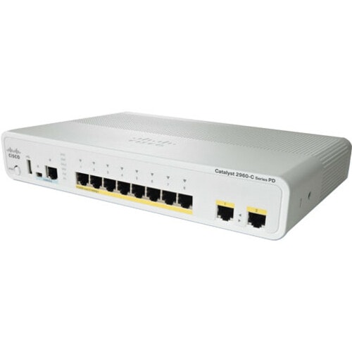 Catalyst 2960C PD PSE 8 FE PoE 2 x 1G LAN Base REFURBISHED