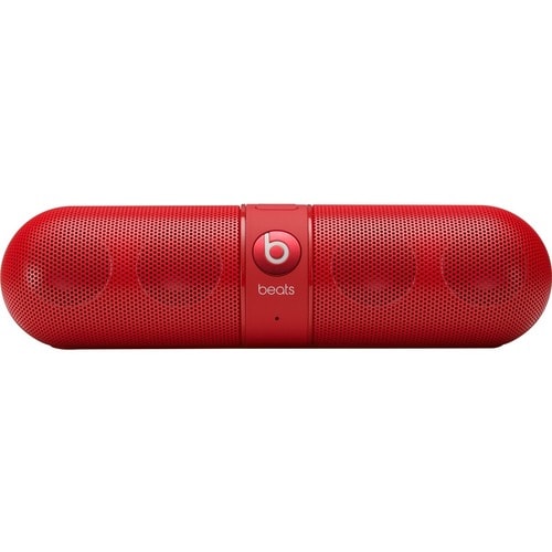 Beats by Dr. Dre Pill Portable Bluetooth Speaker System - Red - Near Field Communication - Battery Rechargeable - USB
