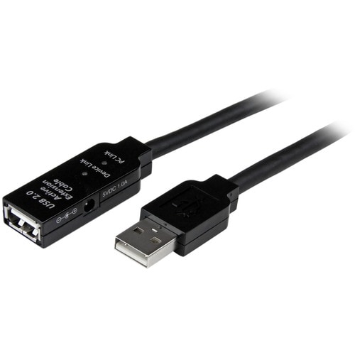 StarTech.com 10m USB 2.0 Active Extension Cable - M/F - First End: 1 x Type A Male USB - Second End: 1 x Type A Female USB