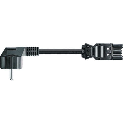 KINDERMANN Standard-Stromkabel - 2 m - Schuko / GST18 - 1