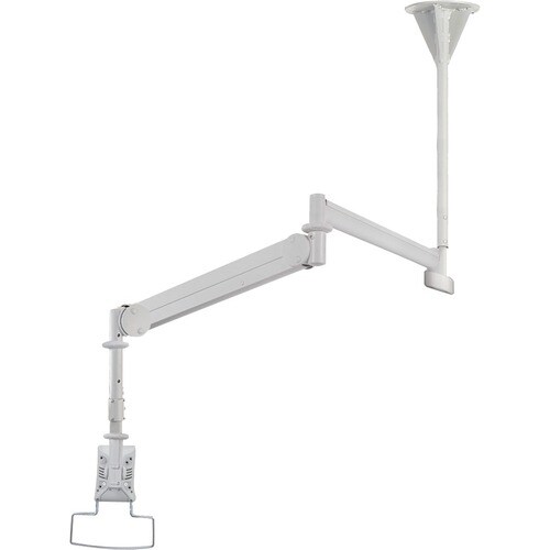 Neomounts Neomounts Pro FPMA-HAC100HC Ceiling Mount for Flat Panel Display - Grey - Height Adjustable - 25.4 cm to 76.2 cm