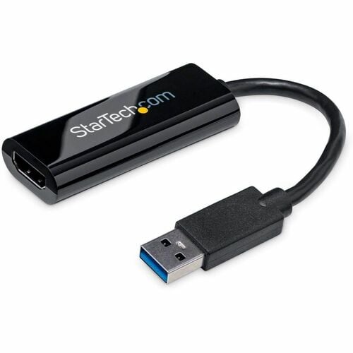 StarTech.com Slim USB 3.0 auf HDMI Multi Monitor Adapter - Externe Video Adapter mit 1920x1200 / 1080p - 1920 x 1200 Suppo