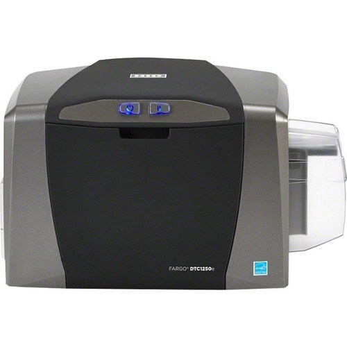 Fargo DTC1250e Single Sided Desktop Dye Sublimation/Thermal Transfer Printer - Color - Tabletop - Card Print - USB - 6 Sec