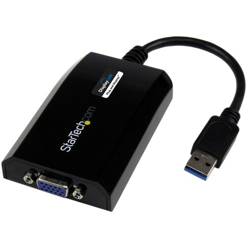 StarTech.com USB 3.0 to VGA External Video Card Multi Monitor Adapter for Mac / PC, USB Graphics Card, 1920x1200 - replace