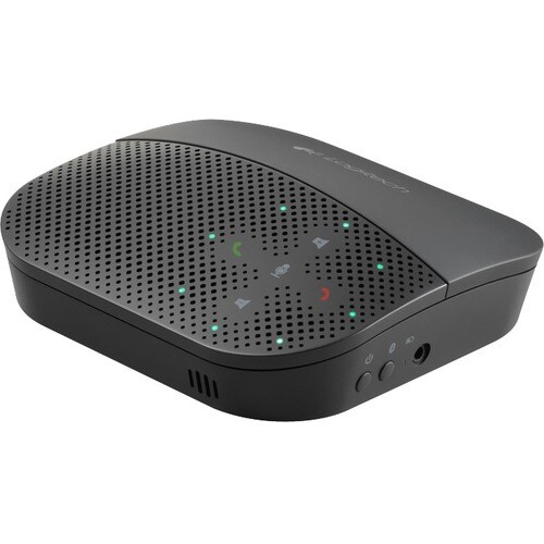 Logitech P710E Freisprecheinrichtung - Schwarz - USB - Kopfhörer - Mikrofon - Batterie, Wechselstromadapter - Desktop