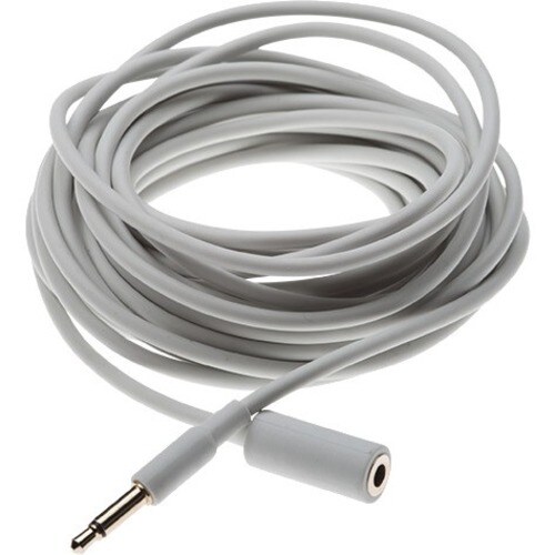 AXIS Audio Extension Cable A 5 m (197 in) - 16.40 ft Mini-phone Audio Cable for Audio Device, Microphone - First End: 1 x 