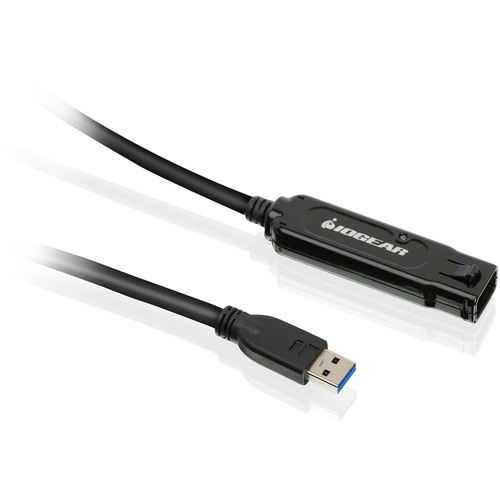 IOGEAR USB 3.0 BoostLinq - 16.4ft (5m) - 33 ft USB Data Transfer Cable for Webcam, Printer, Hard Drive, PC - First End: 1 