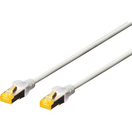 Digitus 3 m Kategorie 6a Netzwerkkabel für Netzwerkgerät - Zweiter Anschluss: 1 x RJ-45 Network - Male - Patchkabel - Absc
